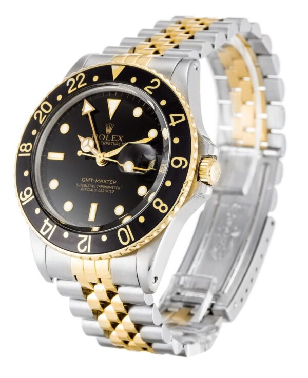Replica Rolex GMT-Master 38mm Black Dial 16753 - United Luxury