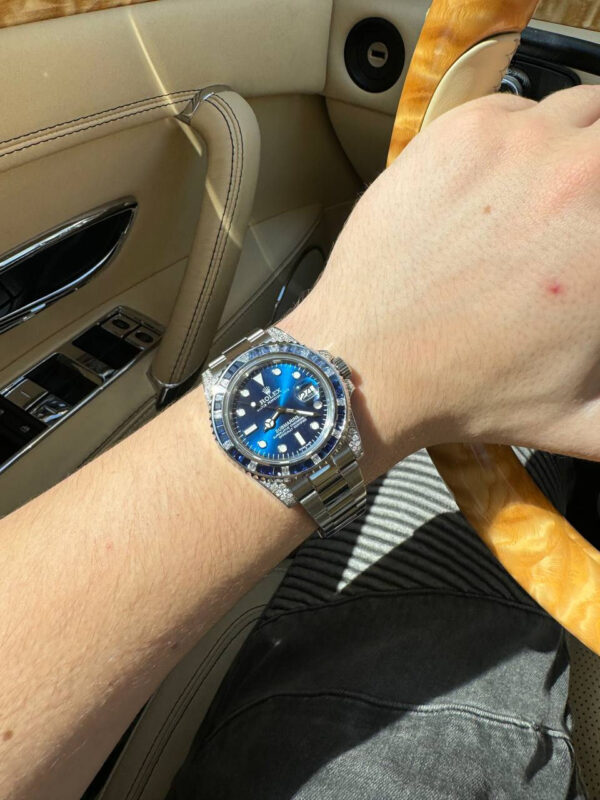 Replica Rolex Submariner 40mm - Blue Diamond & Sapphire - United Luxury