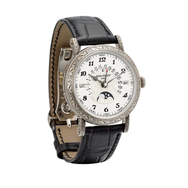 Grand Complications Perpetual Calendar White Gold Silver Dial - United Luxury