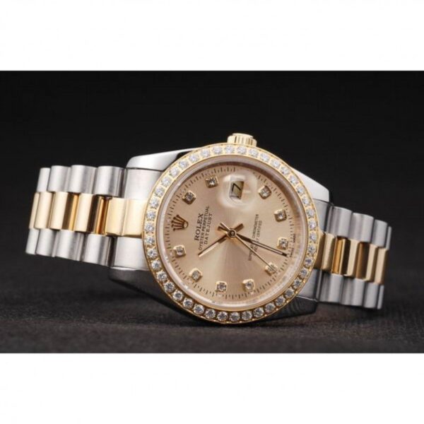 Superclone Rolex Datejust 36mm Gold Dial SRL40 - United Luxury