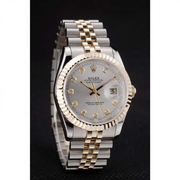 Superclone Rolex Datejust 36mm White Dial SRL10 - United Luxury