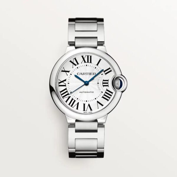 Cartier Ballon Bleu Bleu Silver 36mm WSBB0048 - United Luxury