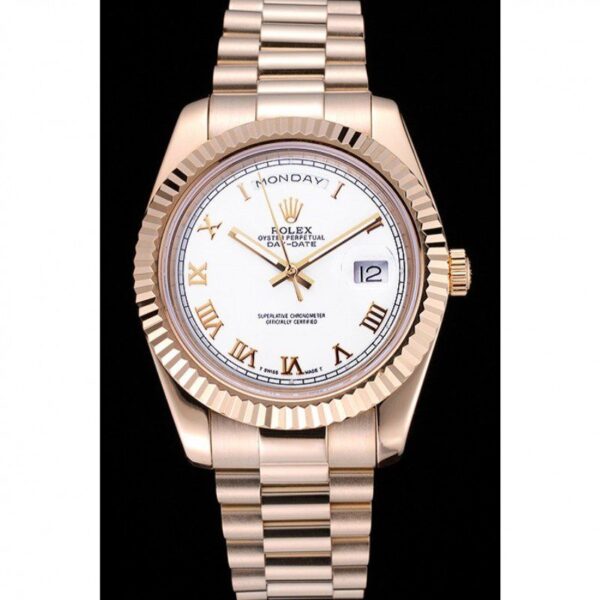 Replica Rolex Day-Date 41mm White Dial 622546 - United Luxury