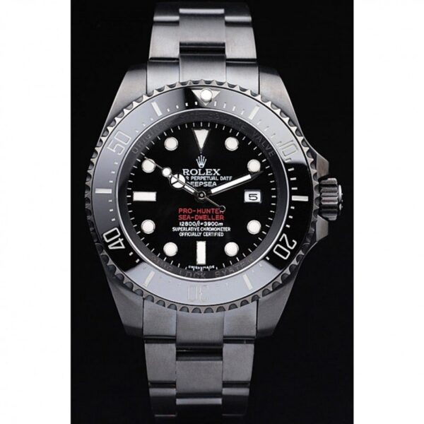Superclone Rolex Deepsea 42mm Black Dial REP016819 - United Luxury