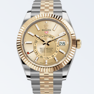 Rolex Sky-Dweller Jubilee Steel Yellow Gold Dial - United Luxury