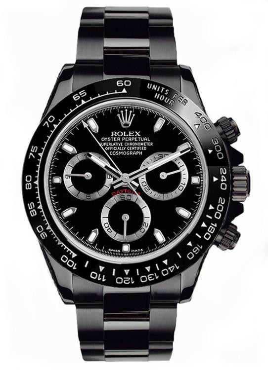 Rolex Ceramic Daytona 116520 DLC-PVD - United Luxury