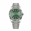 Datejust 41 Mint Green Dial Replica - United Luxury