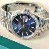 Rolex Datejust Series m126234-0017, new Datejust with blue dial, bar indexes, five-piece link bracelet, 36mm blue dial - United Luxury
