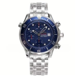 Diver 300M Seamaster Steel Chronograph Watch - United Luxury