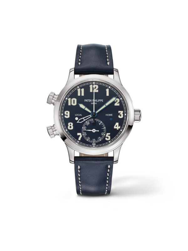 Calatrava Pilot Travel Time- White Gold - United Luxury