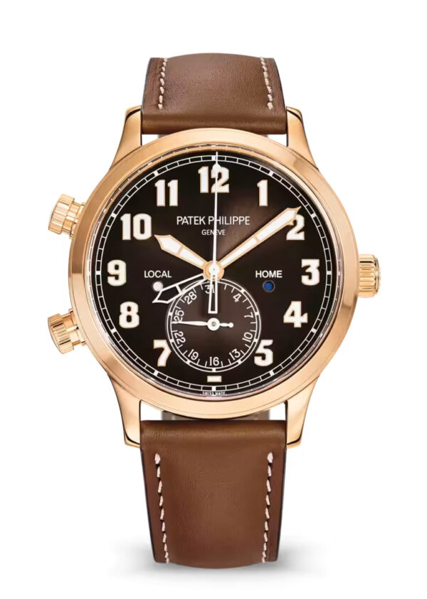 Calatrava Pilot Travel Time-Rose gold - United Luxury