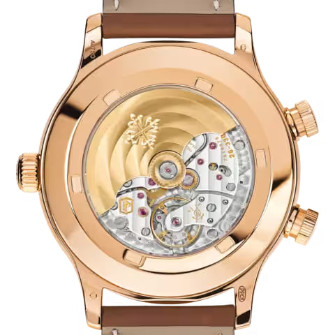 Calatrava Pilot Travel Time-Rose gold - United Luxury