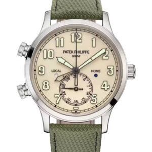 Calatrava Pilot Travel Time- White Gold - United Luxury