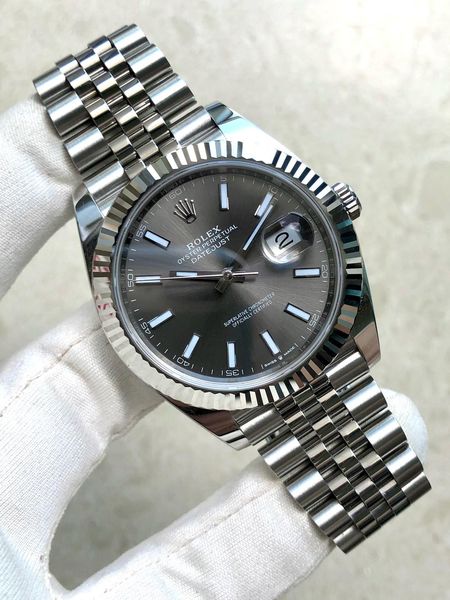 ROLEX DATEJUST 126334 SLATE GREY 41MM Replica Watch - United Luxury
