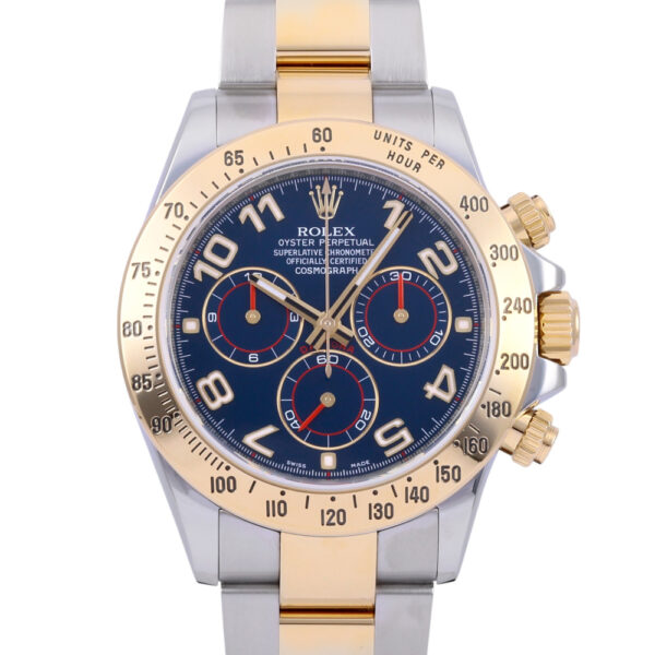 Rolex Daytona Series Men's Gold Automatic Watch with Blue Dial 116503 Blue 40mm - United Luxury