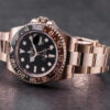 Rolex GMT-Master II 126715CHNR-0001 Rose Gold Automatic Black Dial Oyster Replica - United Luxury