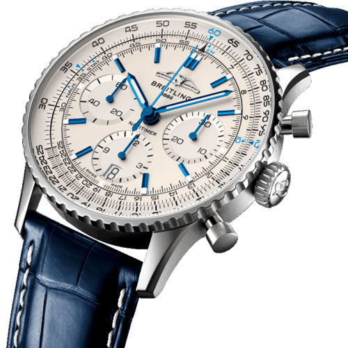 Breitling Navitimer B01 Chronograph white Dial Men 41mm - United Luxury