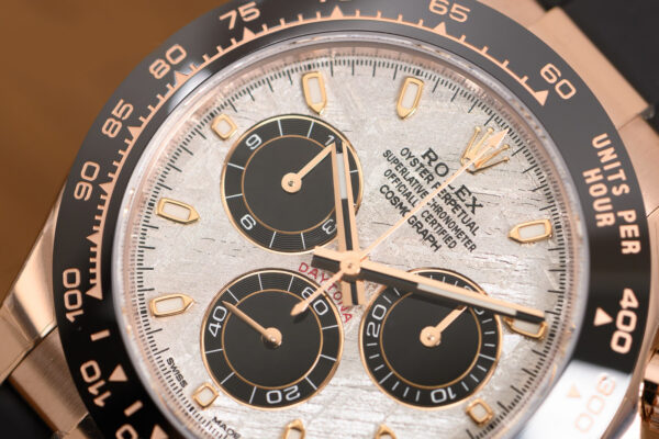 Daytona Rose Gold Oysterflex Meteorite Dial 40mm - United Luxury