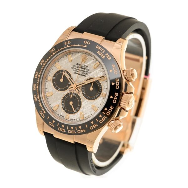 Daytona Rose Gold Oysterflex Meteorite Dial 40mm - United Luxury
