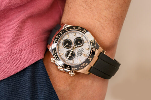 Daytona Rose Gold Oysterflex Meteorite Dial 40mm - United Luxury