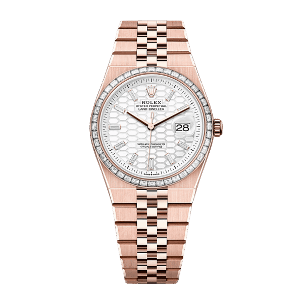 Land-Dweller 36 Everose gold and diamonds - United Luxury