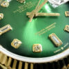 Rolex Day-Date 118238 Yellow Gold Green Dial Replica - United Luxury