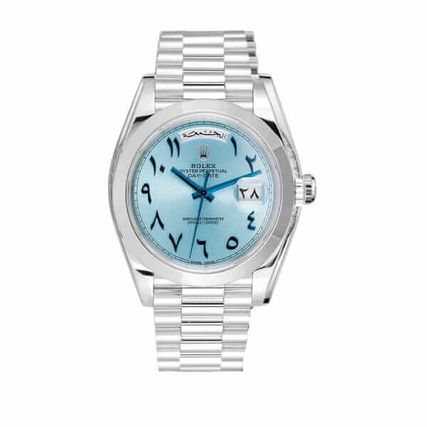 Rolex Day-Date Arabic Dial 228206 Replica - United Luxury