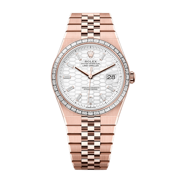 Land-Dweller 40 Everose gold and diamonds - United Luxury