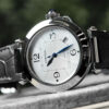 Pasha de Cartier watch 41 mm silvered flinqué dial - United Luxury