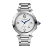 Pasha de Cartier watch 41 mm silvered flinqué dial - United Luxury