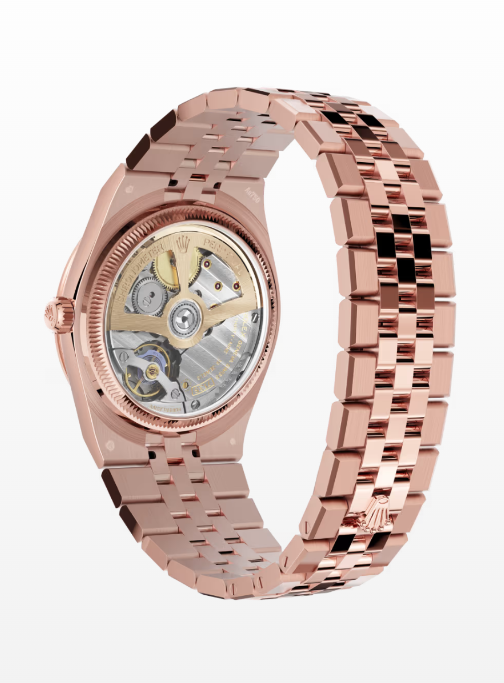 Land-Dweller 36 Everose gold and diamonds - United Luxury