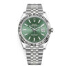 Datejust 41mm Mint Green Dial Fluted Bezel 126334 - United Luxury