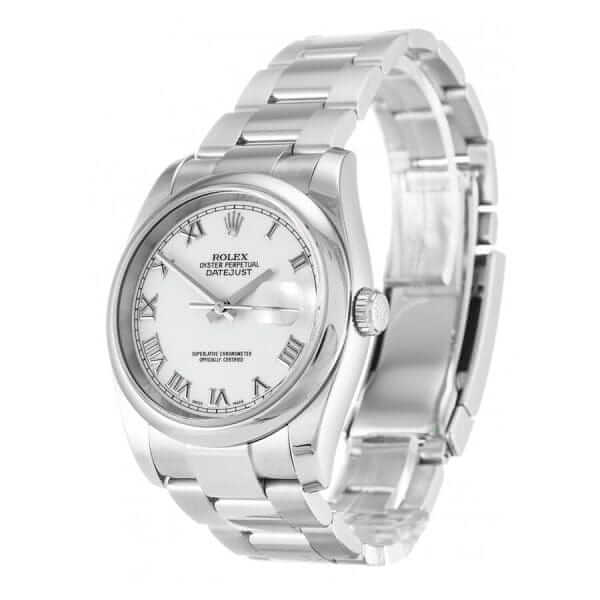 Rolex Oyster Perpetual Datejust White Dial 116200 Replica - United Luxury