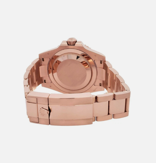 Rolex GMT-Master II 126715CHNR-0001 Rose Gold Automatic Black Dial Oyster Replica - United Luxury