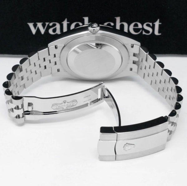 Rolex Datejust 41 Bright Blue Diamond Dial, Steel & White Gold, 126334 - United Luxury