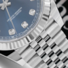 Rolex Datejust 41 Bright Blue Diamond Dial, Steel & White Gold, 126334 - United Luxury