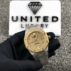 Audemars Piguet Royal Oak Iced Out Yellow Gold Replica - United Luxury