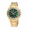Rolex Cosmograph Daytona Oyster Yellow Gold Green Dial 116508-0013 Replica - United Luxury