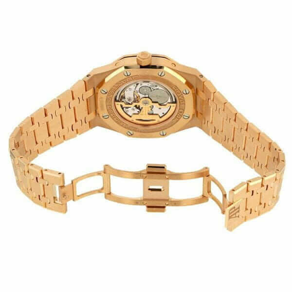 AP Rose Gold Blue Dial Replica - United Luxury