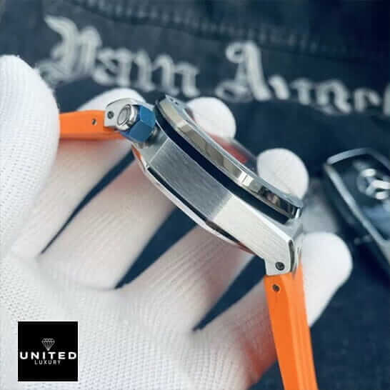 爱彼皇家橡树15710ST橙色橡胶表带复刻版