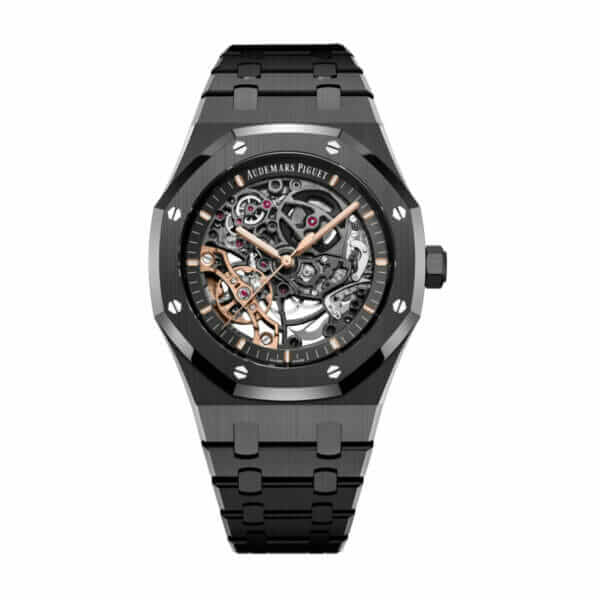 Audemars Piguet black skeleton replica watch - United Luxury