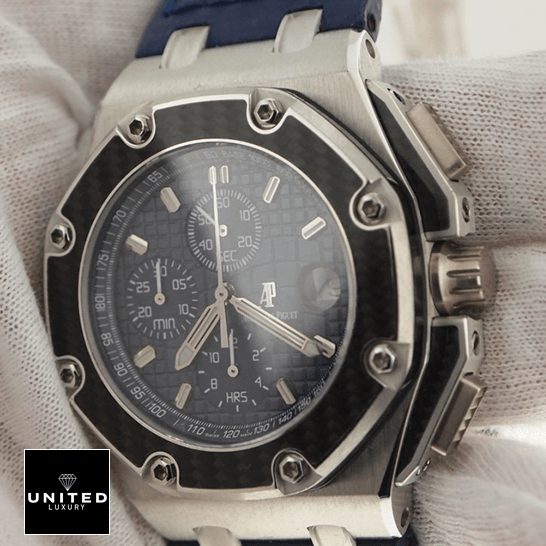 Audemars Piguet 26030PO.OO_.D021IN.01 Blue Dial Replica Crown / Push Button