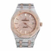 Audemars Piguet Royal Oak Selfwinding 15400SR.OO.1220SR.01 Iced Out Replica - United Luxury