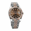 Rolex Datejust 126331 Everose Gold Automatic Chocolate Dial Jubilee Replica - United Luxury