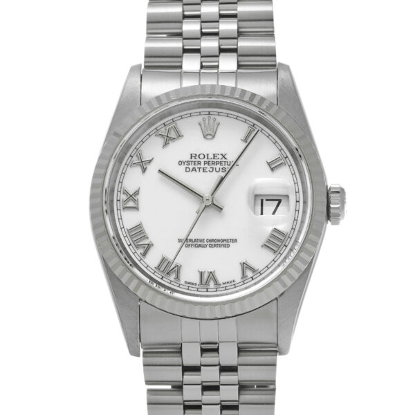 Rolex Datejust 36 Jubilee, 36 mm, Oystersteel and white gold Reference 126234 Replica - United Luxury
