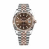 Rolex Datejust 126331 Everose Gold Automatic Chocolate Dial Jubilee Replica - United Luxury
