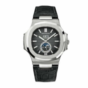 Patek Grey Leather Replica - United Luxury