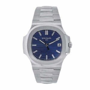 Patek Philippe Nautilus Platinum Blue Replica - United Luxury