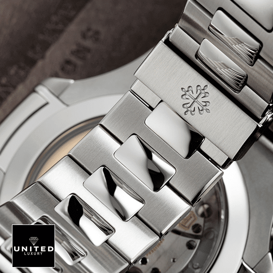Patek Philippe Nautilus 5726 White Dial Replica stainless steel bracelet