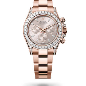 Cosmograph Daytona Oyster, 40 mm, Everose gold and diamonds 126595TBR - United Luxury